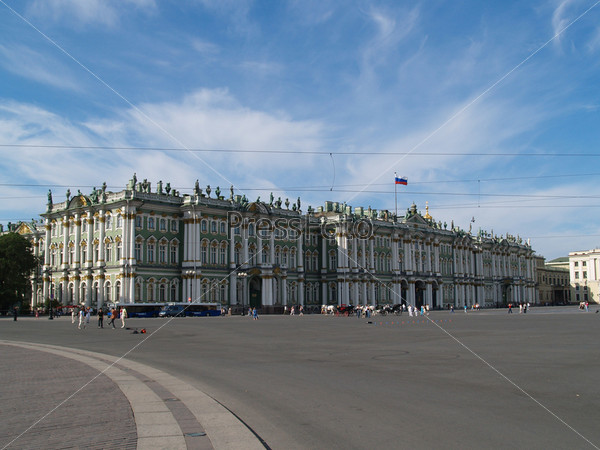 the Hermitage Museum is in summer