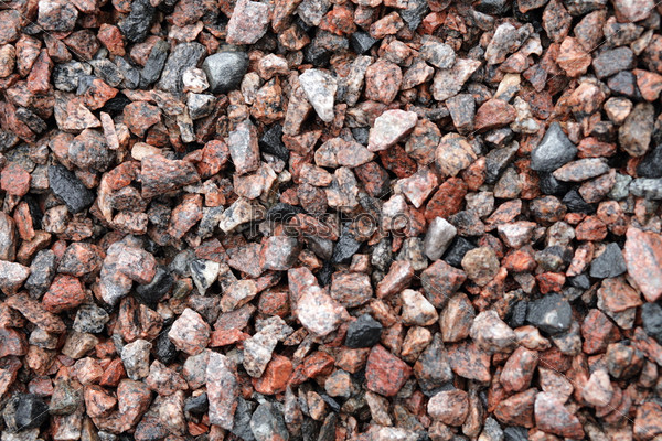 gravel for background, day time, pile of stone