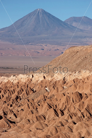 Licancabur volcano in Atacama Desert, Chile
