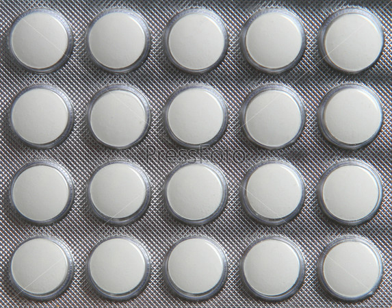Medical product in packing photographed close up