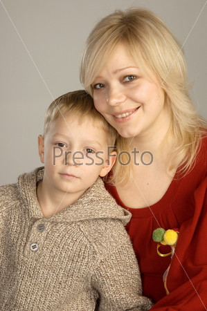 Мать с сыном