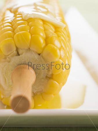 Corn on the Cob with Melted Butter