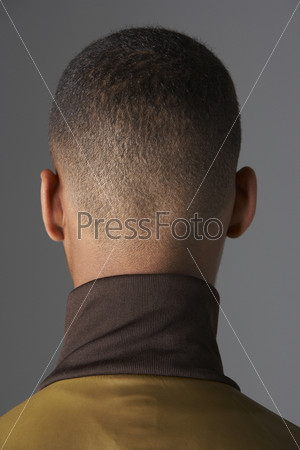 Back View Of Teenage Boy\'s Head