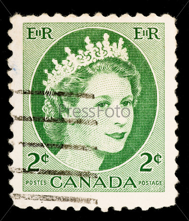 Vintage Canadian postage stamp