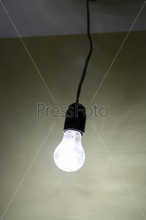 lighting dirty electrical lamp
