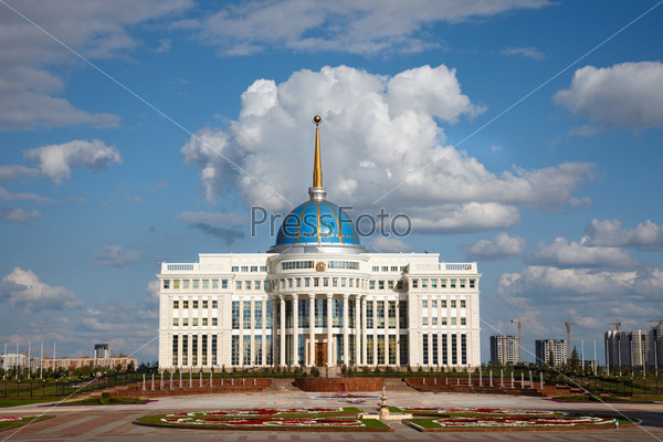 Palace of President of Kazakhstan Republic. Astana, Kazakhstan
