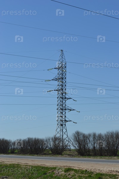 Линия электропередач - Stock Image - Everypixel