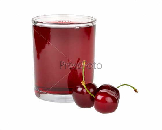 cherries and cherry juice