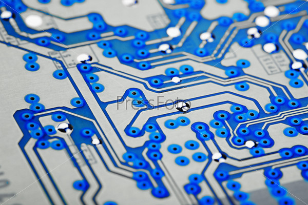Surface of electronic card