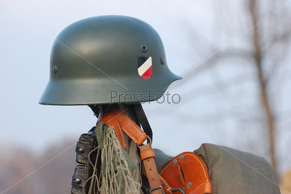 German military helmet of WWII