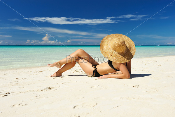 Girl on a beach