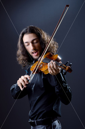 Молодой скрипач