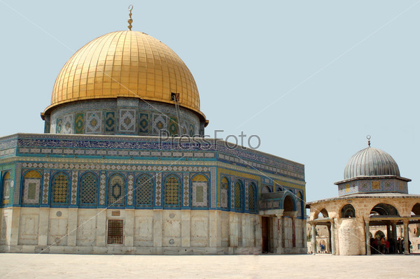 Dome of the Rock in Jerusalem,Israel, stock photo