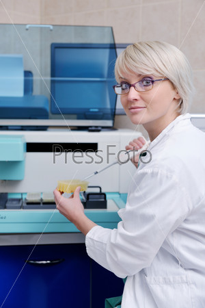 Doctor vet woman work at surgery room on ill animal cat and dog giving help and medical care, stock photo
