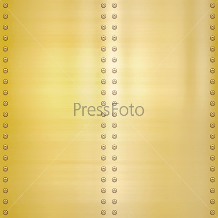 great image of shiny gold plate background