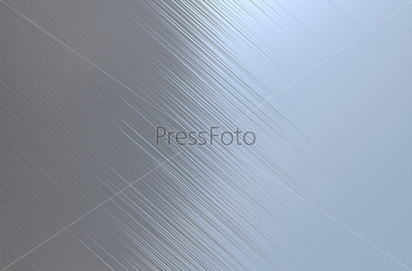 highly polished and reflective stainless steel background