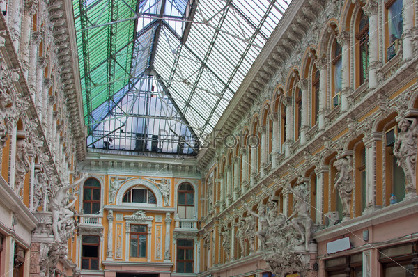 Odessa Passage was built at the end of the 19th century and was the best hotel in Southern Russia