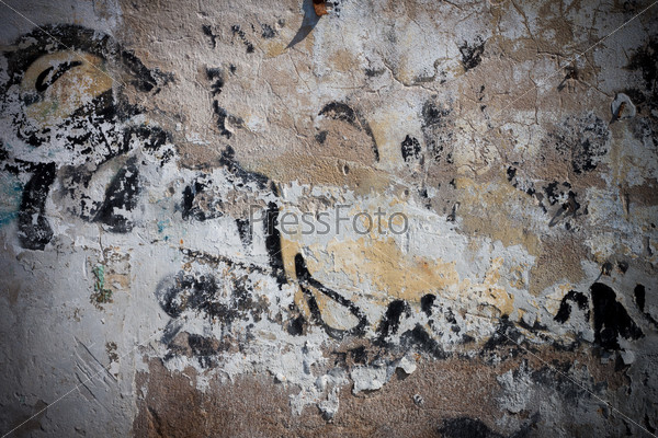 Cool vintage plaster concrete wall wallpaper