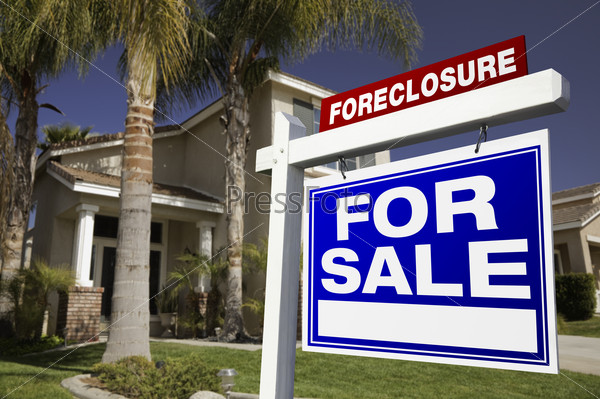Foreclosure For Sale Real Estate Sign