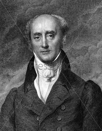 Чарльз Грей (1764-1845) на гравюре 1859 года. Премьер-министр Великобритании в течение 1830-1834 гг