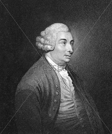 Дэвид Юм (1711-1776) на гравюре 1830 года. Шотландский философ, экономист и историк