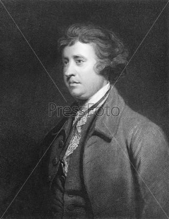 Эдмунд Берк (1729-1797) на гравюре 1800-х годов. Англо-ирландский государственный деятель, автор, оратор, политический теоретик и философ