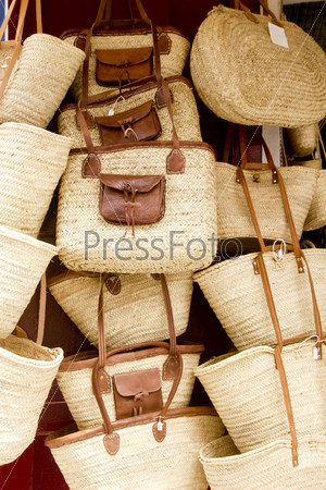basketry basket shop Ibiza Balearic Island handcrafts Spain