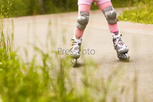 ride on roller skates