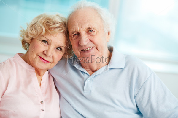 Portrait of a candid senior couple enjoying their retirement