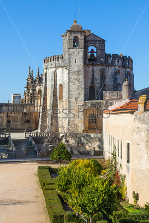 Knights of the Templar (Convents of Christ) castle in Tomar, Portugal
