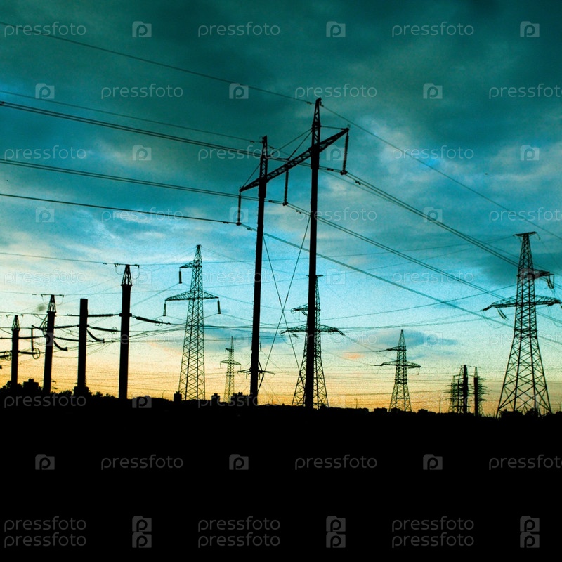 Высоковольтный столб - Stock Image - Everypixel