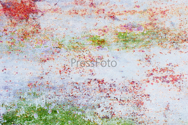 Abstract background of old rusty metal surface. Light colors