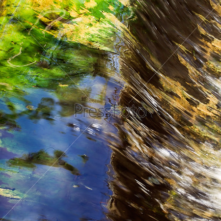 Abstract background of water movement