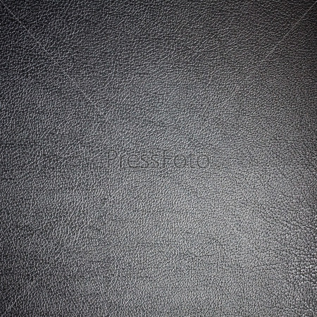 Black leather texture for background / Black leather texture made from deer skin