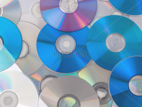 CD, DVD, BD (Bluray) optical discs for music, video and data storage