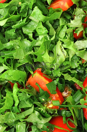 healthy fresh salad background