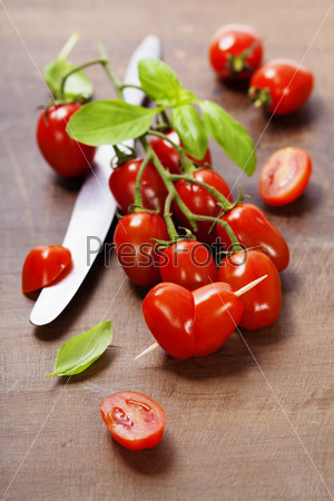 tomato heart - healthy eating concept