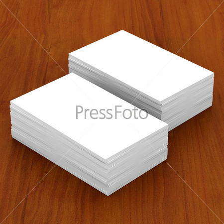 Business cards blank