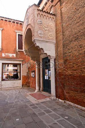 Venice Italy Carmini church