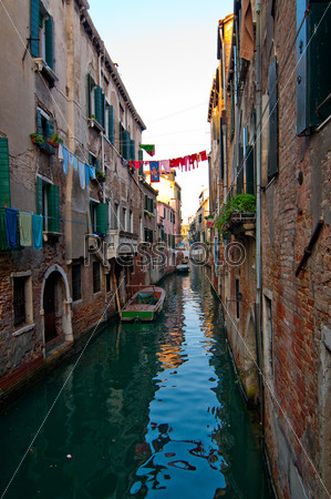 Живописный вид. Венеция. Италия