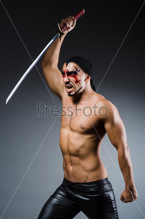 Man with sword