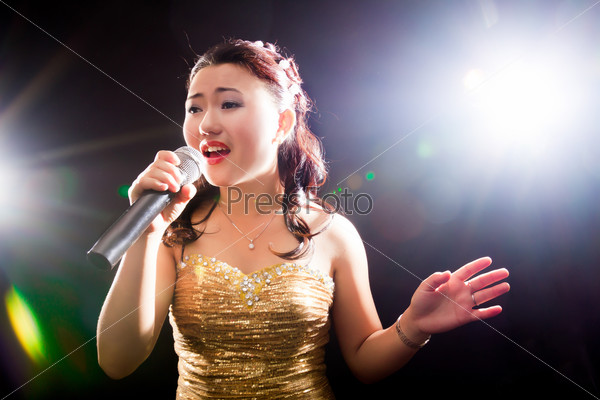 Singing woman of Asia