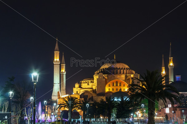 Hagia Sophia is a former Orthodox patriarchal basilica, later a mosque, and now a museum in Istanbul, Turkey.