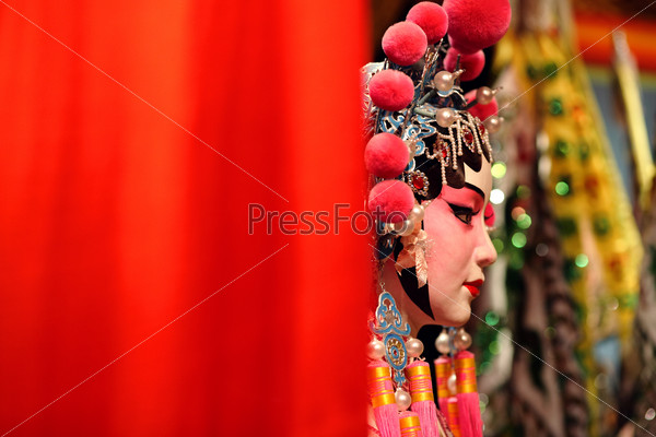 Cantonese opera dummy