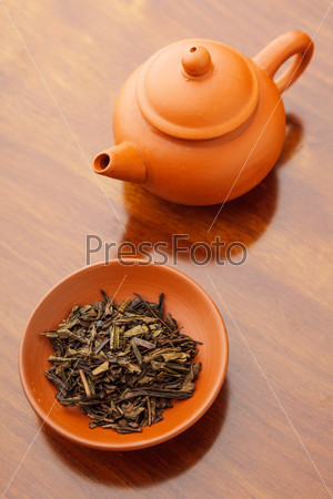 Chinese dried tea leave