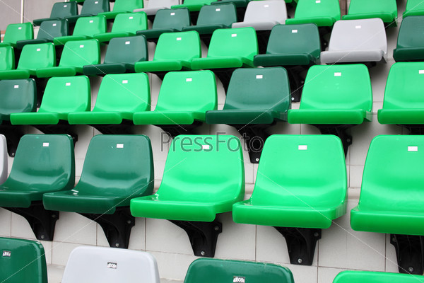Audience seat in stadium