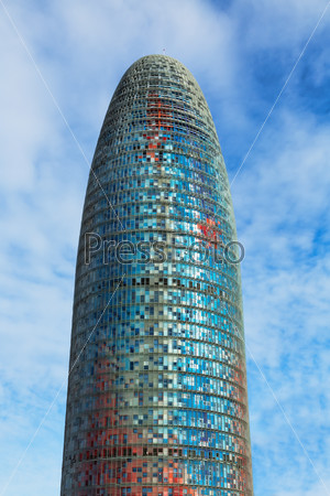 Torre Agbar skyscraper