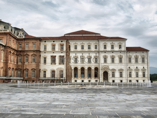 Reggia baroque royal palace in Venaria Reale, Turin, Italy - high dynamic range HDR
