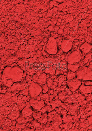 red chemical powder background