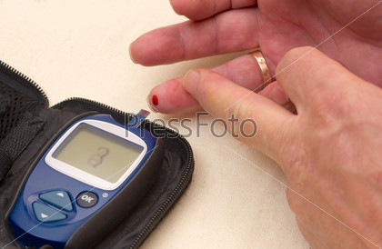 Blood for care diabetes monitoring sugar